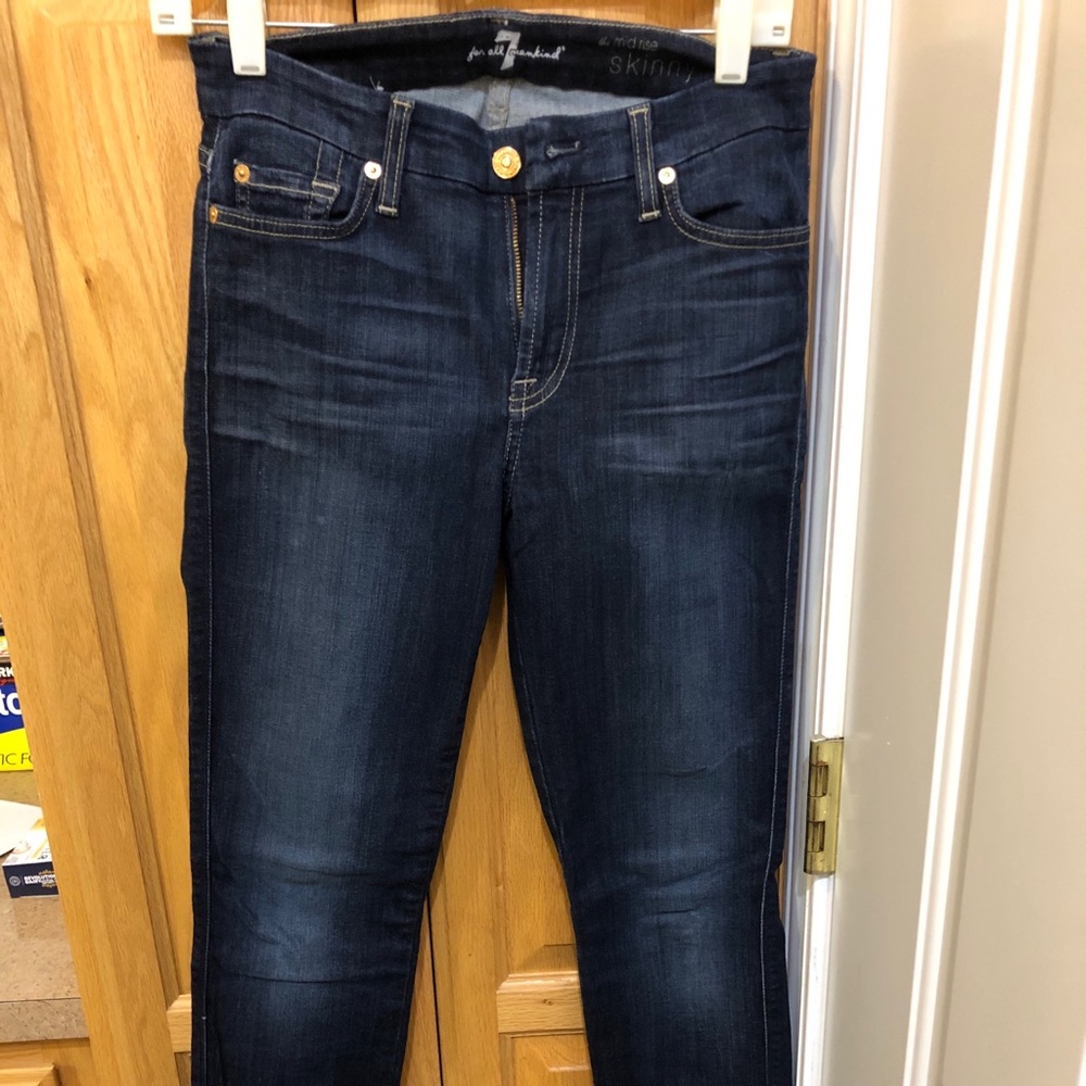 Size 27 7 for all mankind jeans